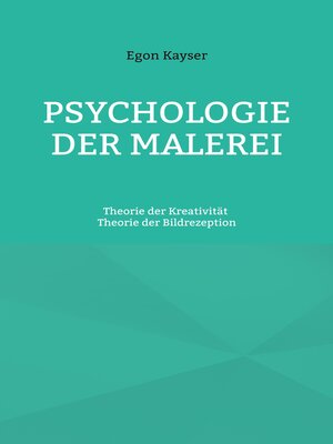 cover image of Psychologie der Malerei